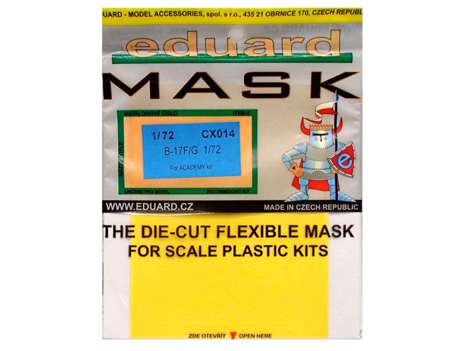 "Spritzschablone" Boeing B-17 F/G