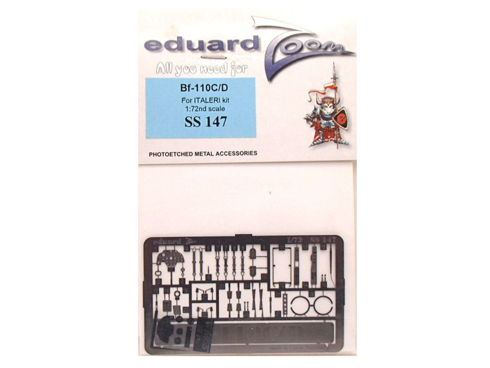 "Detail set - Cockpit" Messerschmitt Me 110 C/D