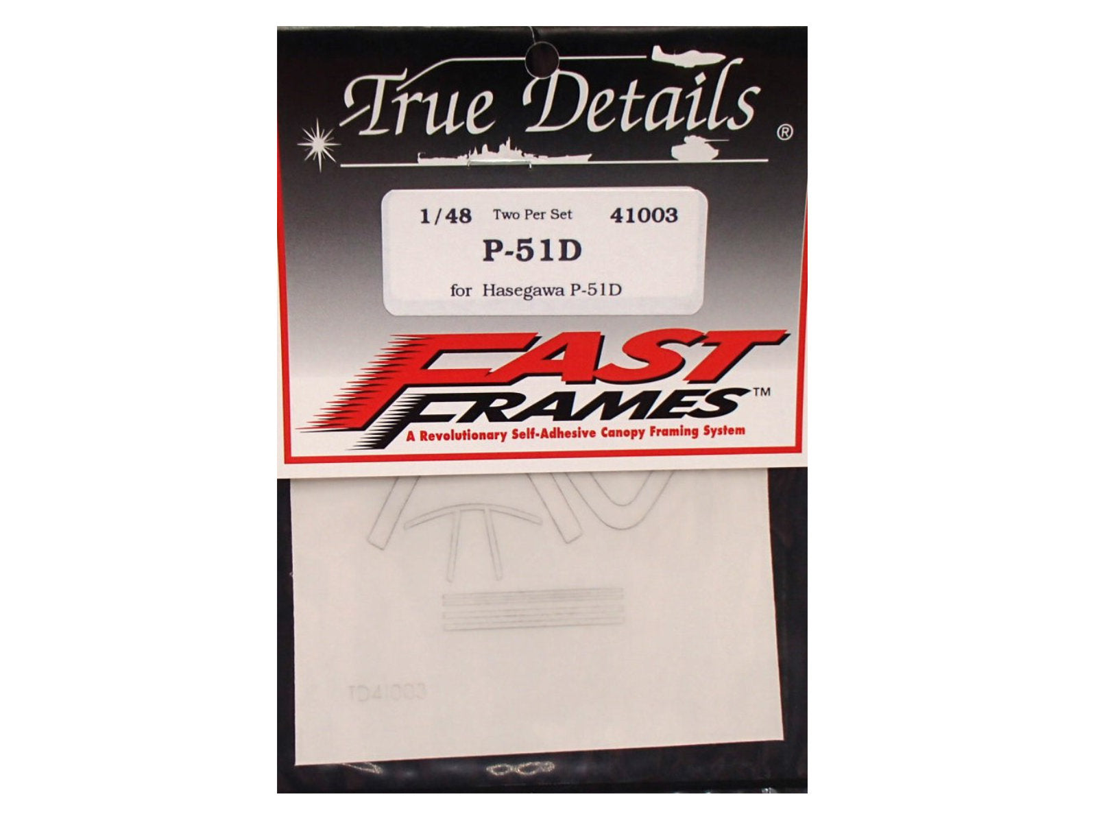 "Frame cockpit glazing" North American P-51 D "Mustang"