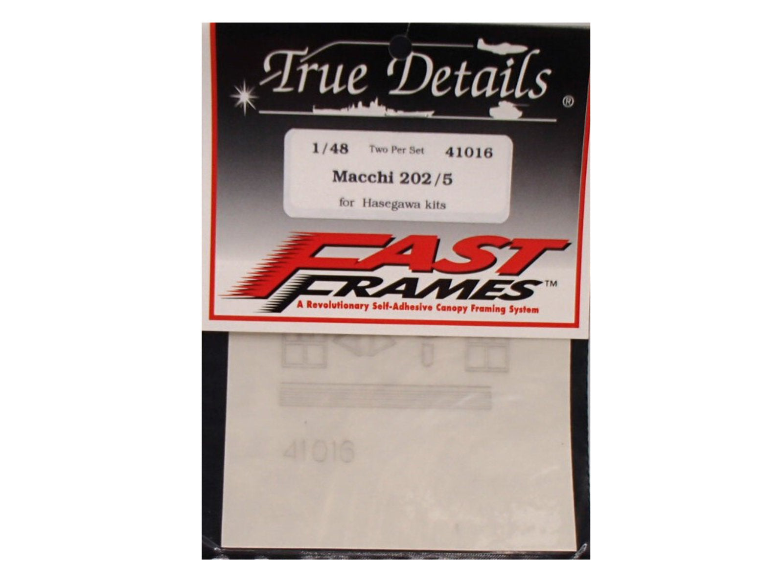 "Frame cockpit glazing" Macchi MC 202 MC 205