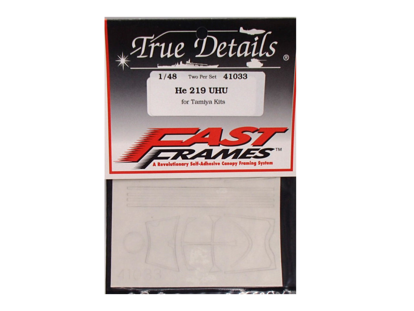 "Rahmen-Cockpitverglasung" Heinkel He 219 "Uhu"