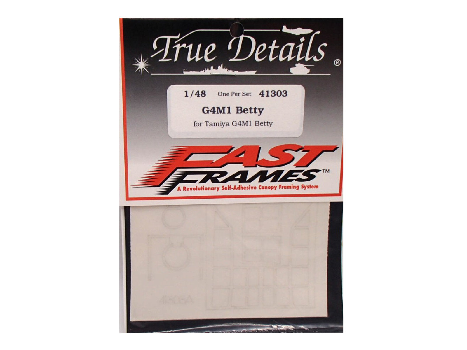 "Frame cockpit glazing" Mitsubishi G4M1 "Betty"