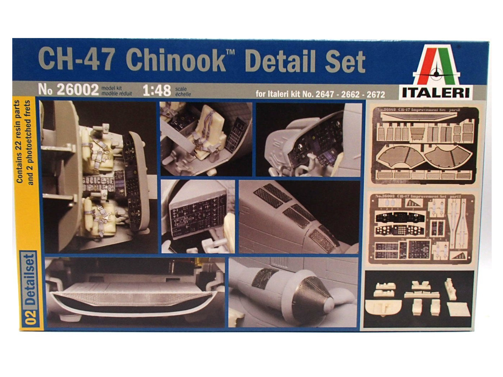 "Detailset" Boeing / Vertol CH-47 "Chinook"