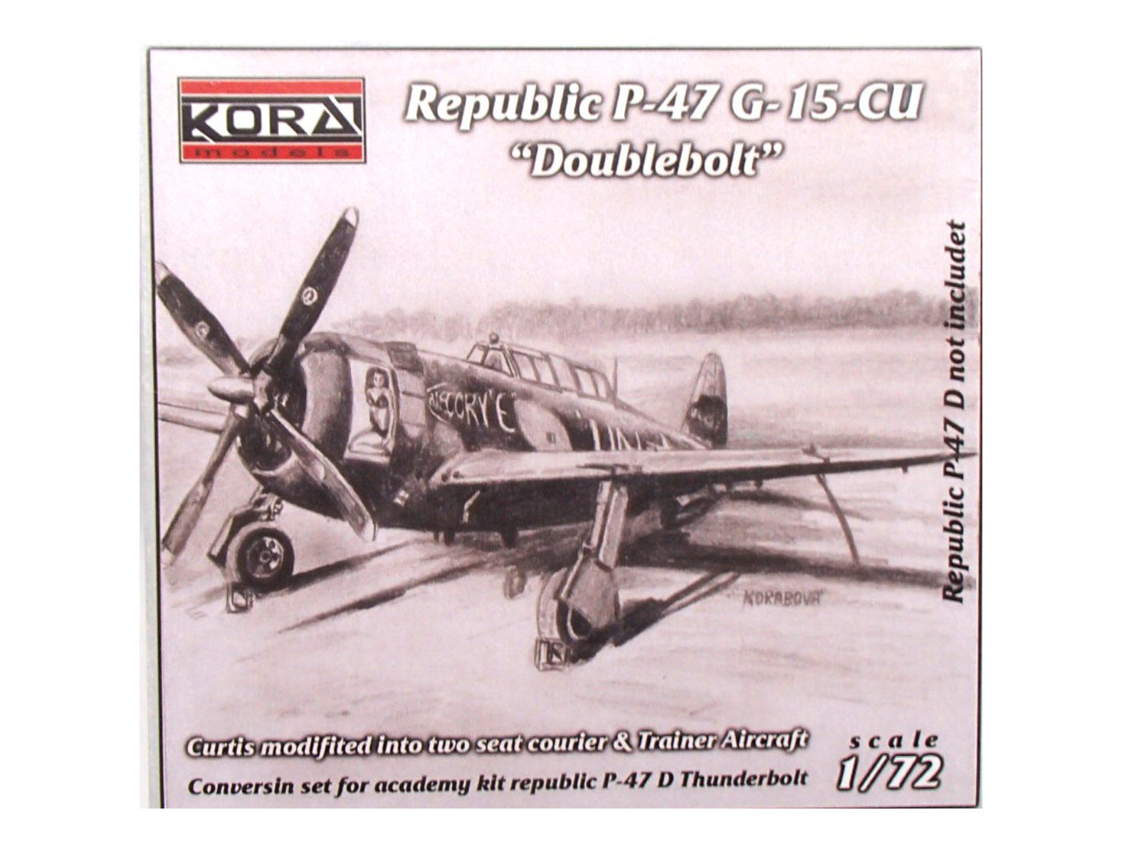 "Conversion Set" P-47 G-15-CU" "Thunderbolt"
