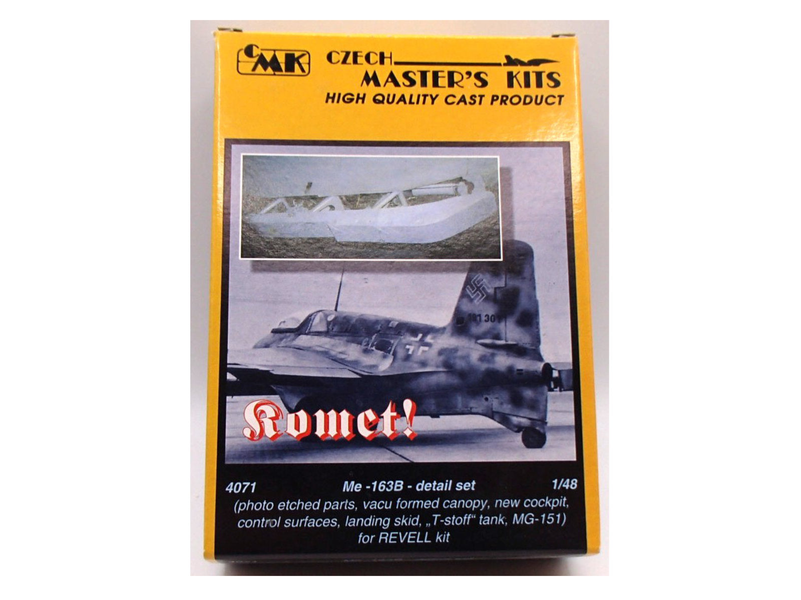 "Detail set" Messerschmitt Me 163 B