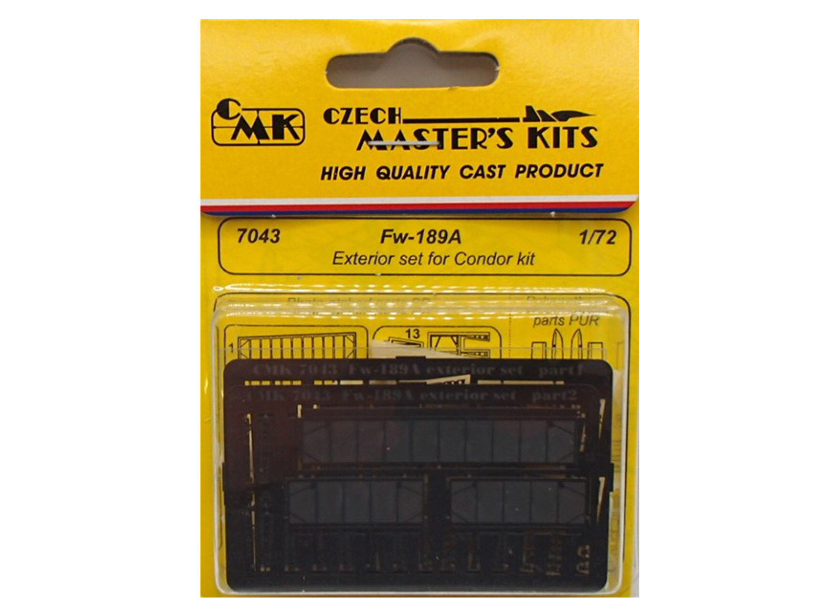 "Detailset - exterior" Focke-Wulf Fw 189 A "Eule" "Uhu"