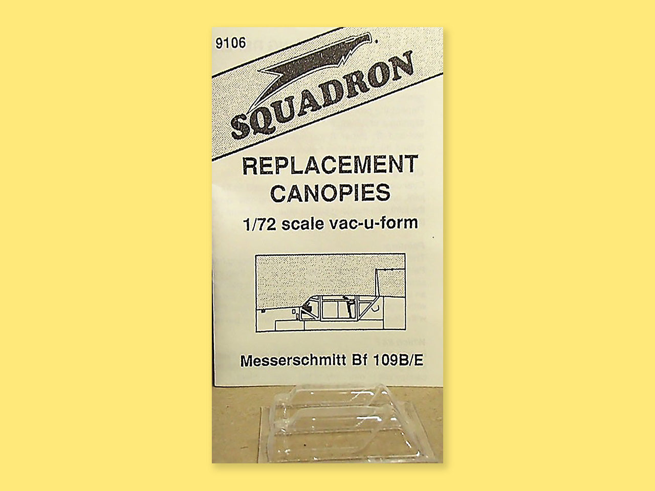 "Cockpit glazing" Messerschmitt Me 109 B/E
