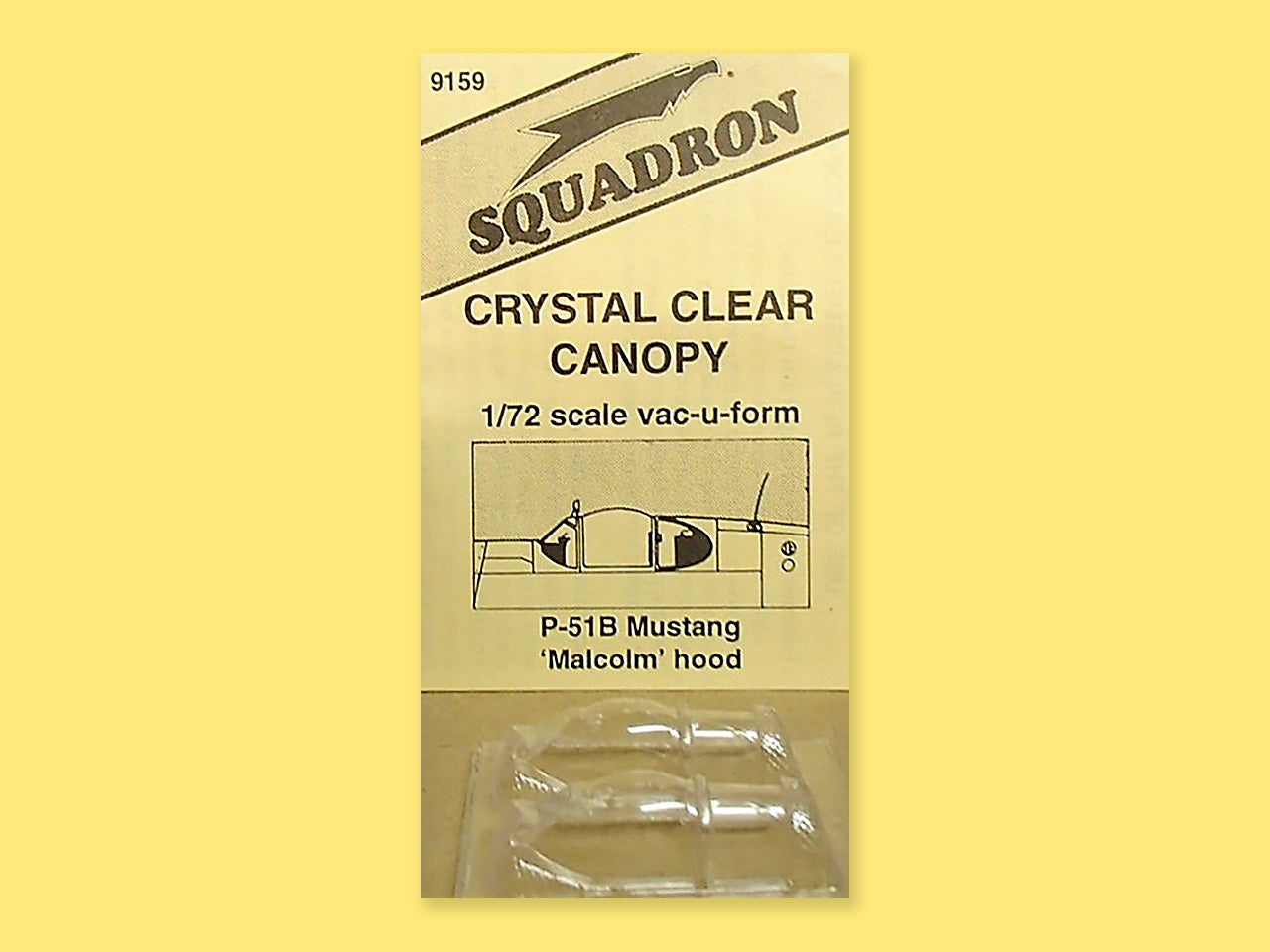 "Cockpit glazing" North American P-51 B "Mustang"