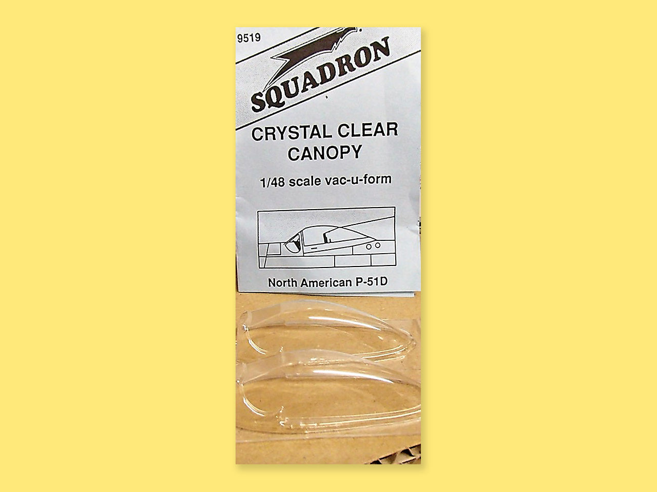 "Cockpit glazing" North American P-51 D "Mustang"