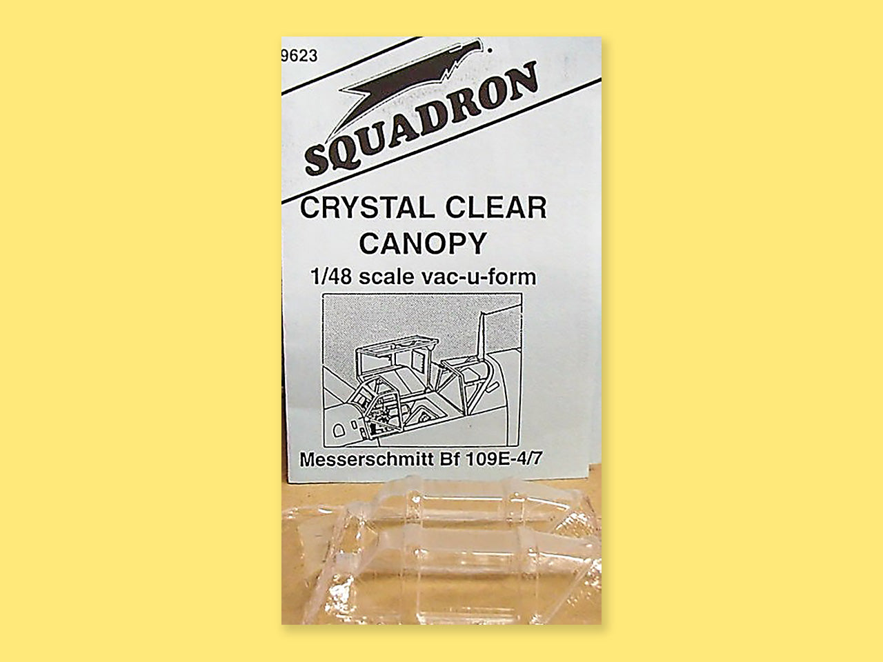 "Cockpit glazing" Messerschmitt Me 109 E-4/7