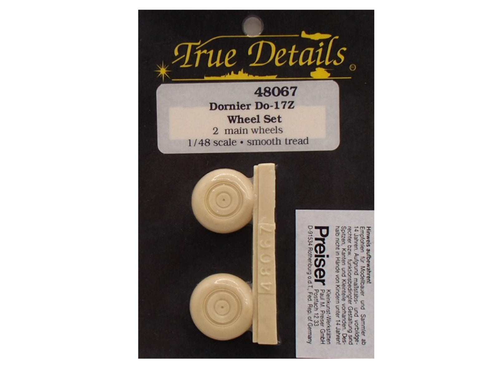 "Reifenset" Dornier Do 17 Z