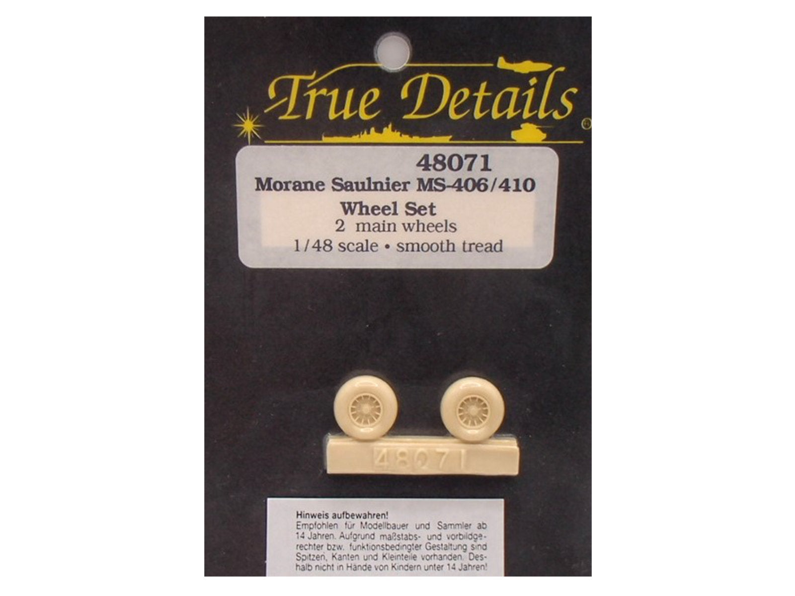 "Tire set" Morane-Saulnier MS 400 / 406 / 410