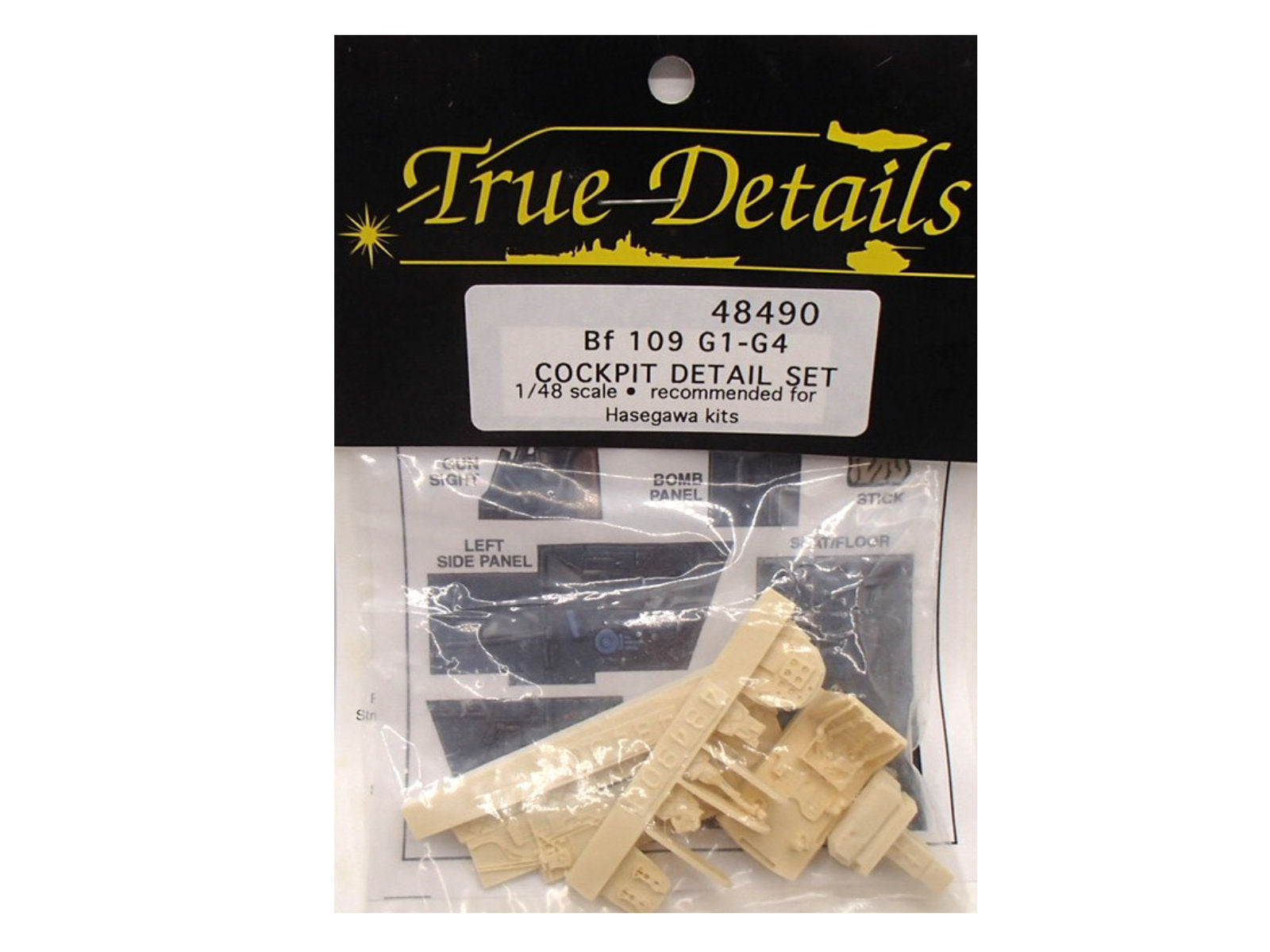 "Detail set - Cockpit" Messerschmitt Me 109 G1 - G4