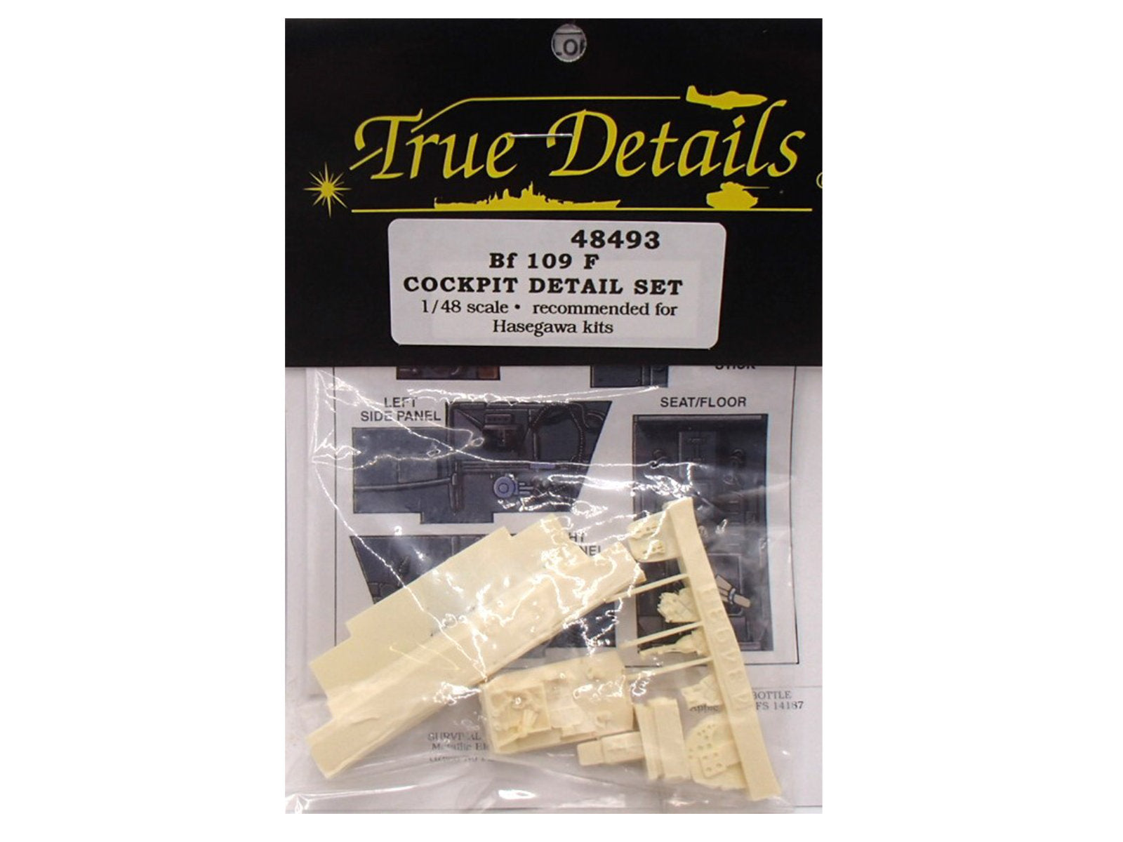 "Detailset - Cockpit" Messerschmitt Me 109 F