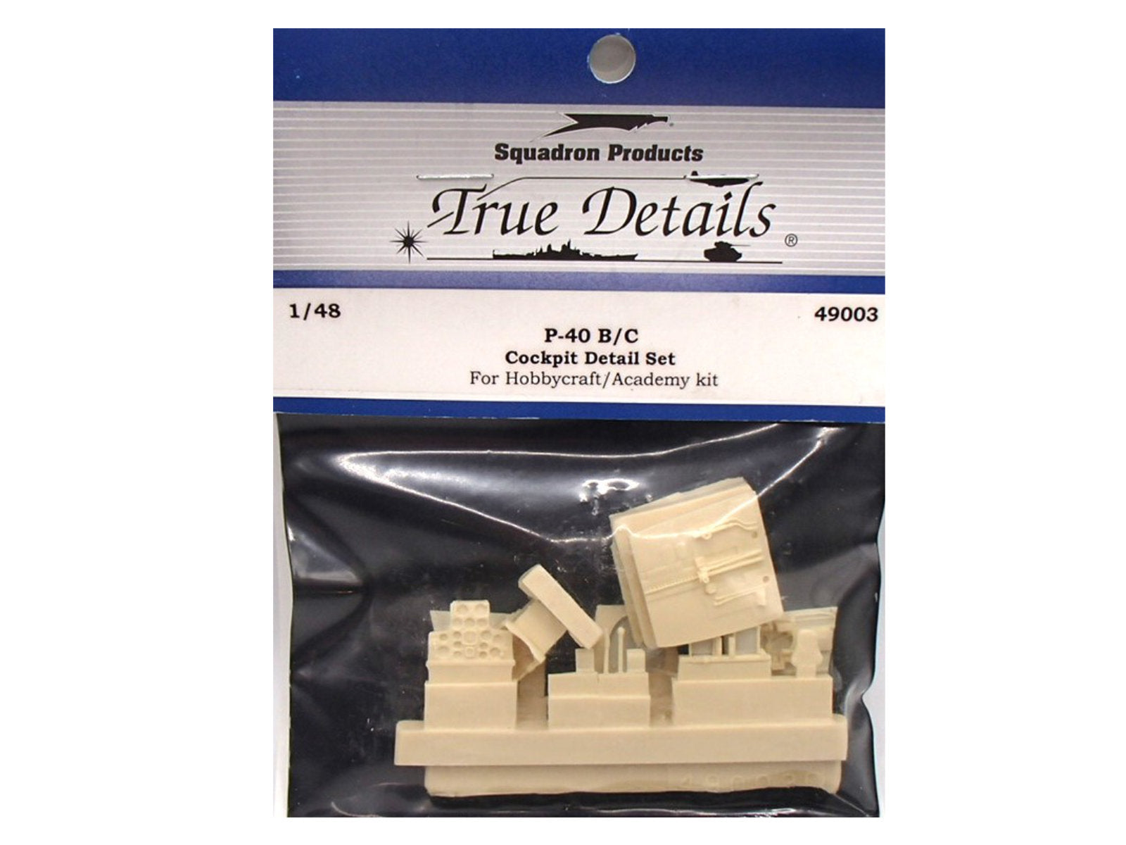 "Detailset - Cockpit" Curtiss-Wright P-40 B/C