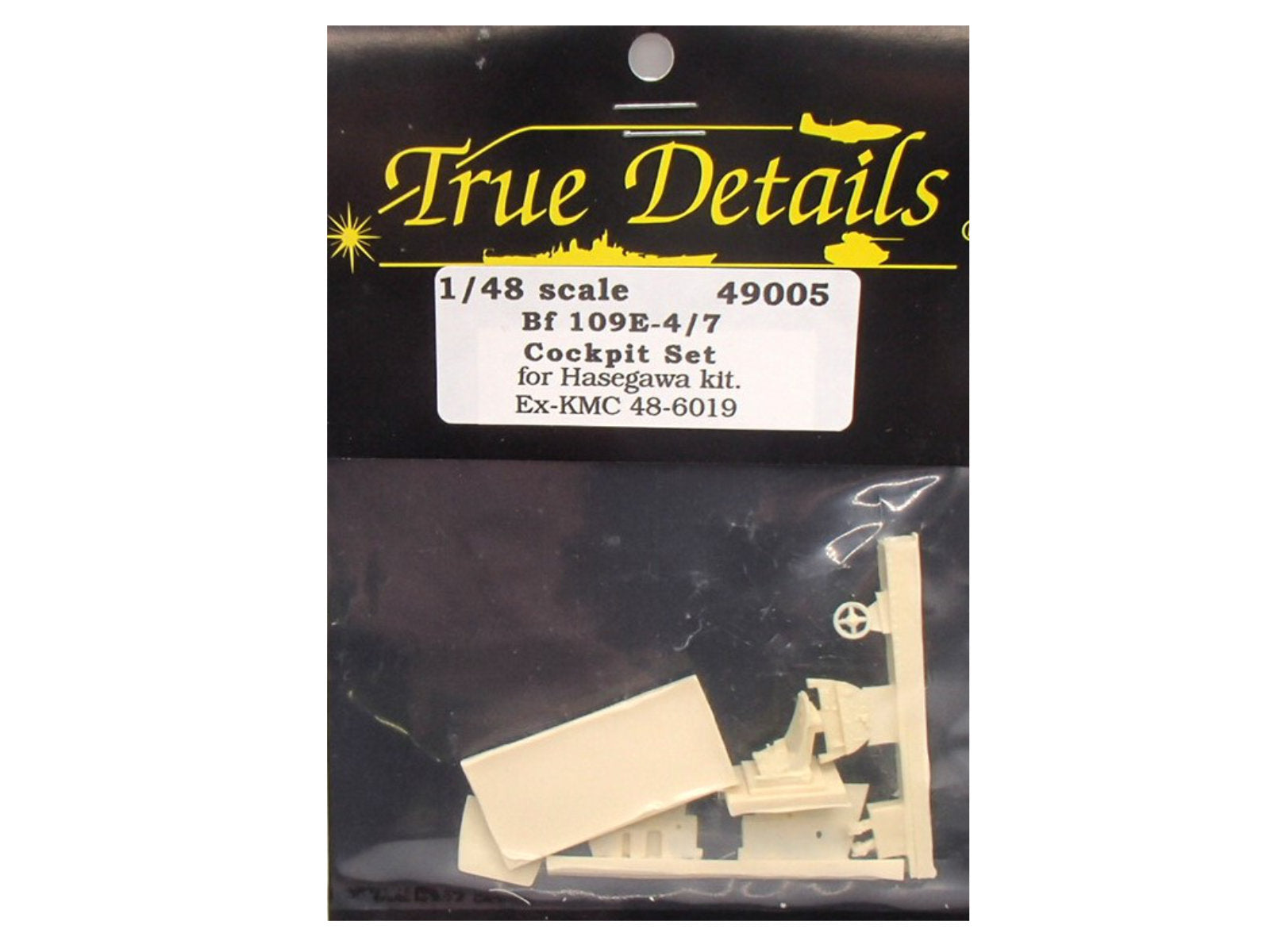 "Detail set - Cockpit" Messerschmitt Me 109 E-4 / -7