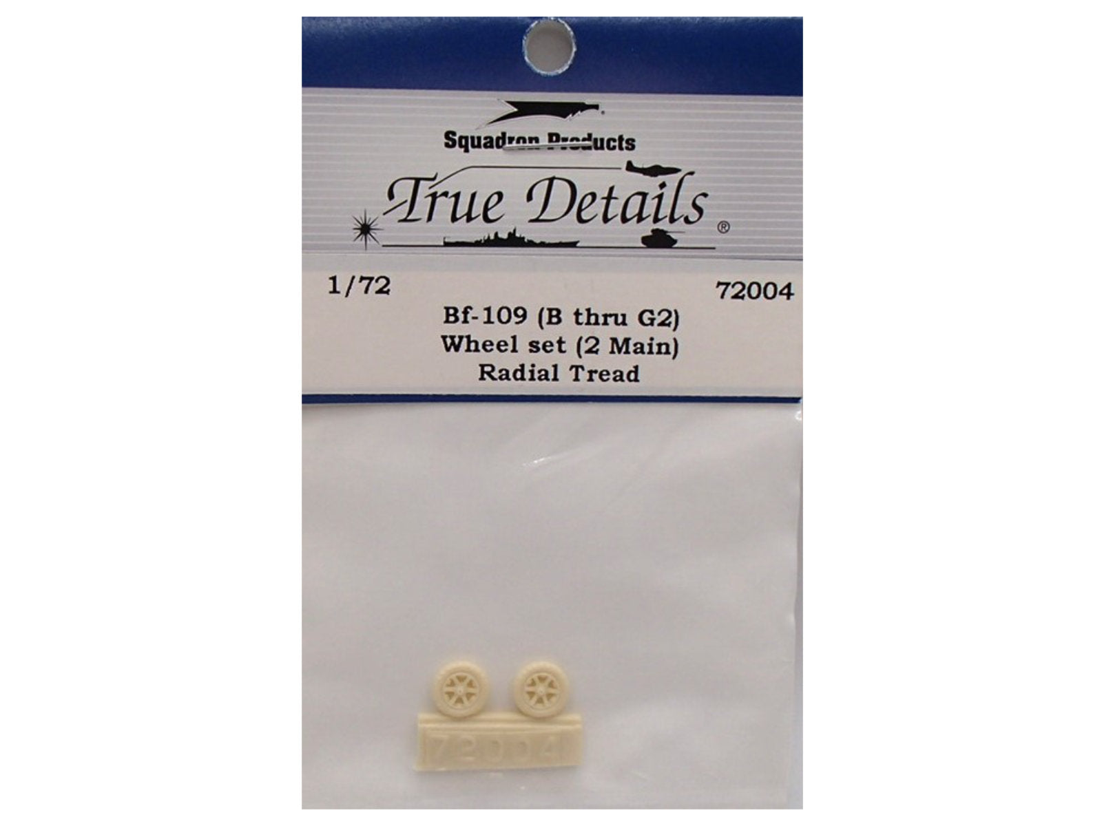 "Tire set" Messerschmitt Me 109 B/G-2