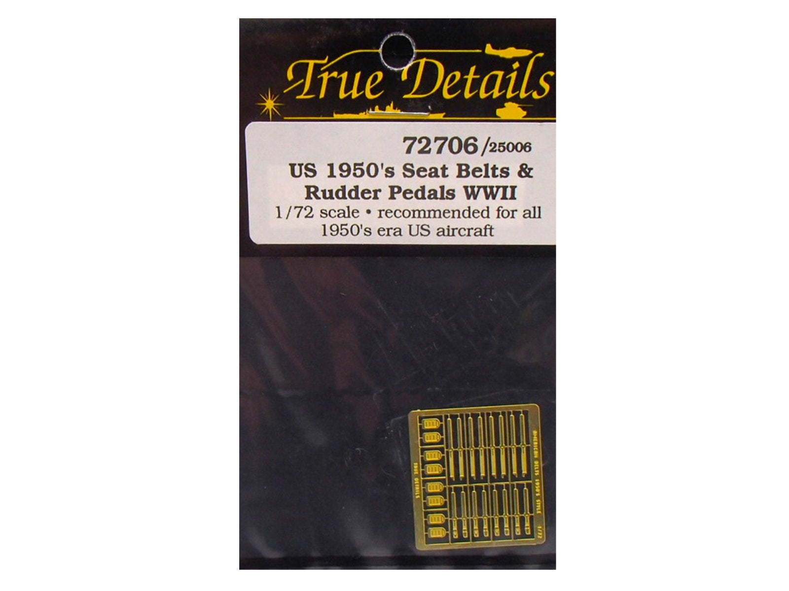 Seat belts &amp; pedals - USA 1950s