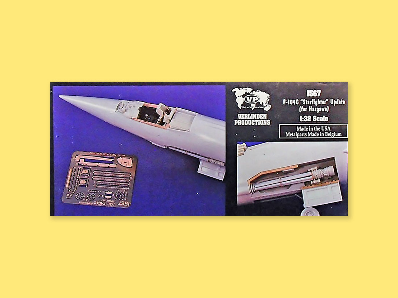 "Detail set" Lockheed F-104 C