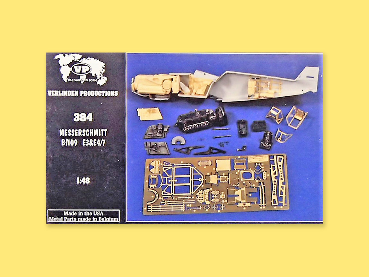 "Detailset" Messerschmitt Me 109 E-3 - E-4/7