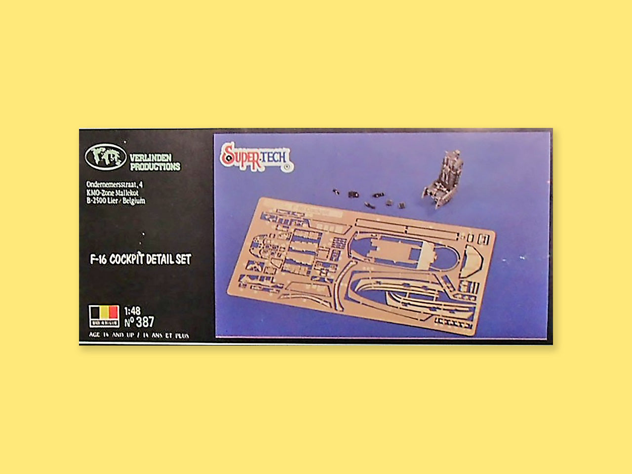 "Detailset - Cockpit" General Dynamics F-16