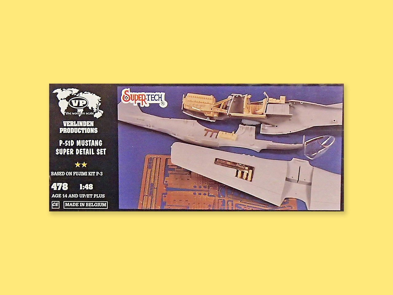 "Detail set" North American P-51 D "Mustang"